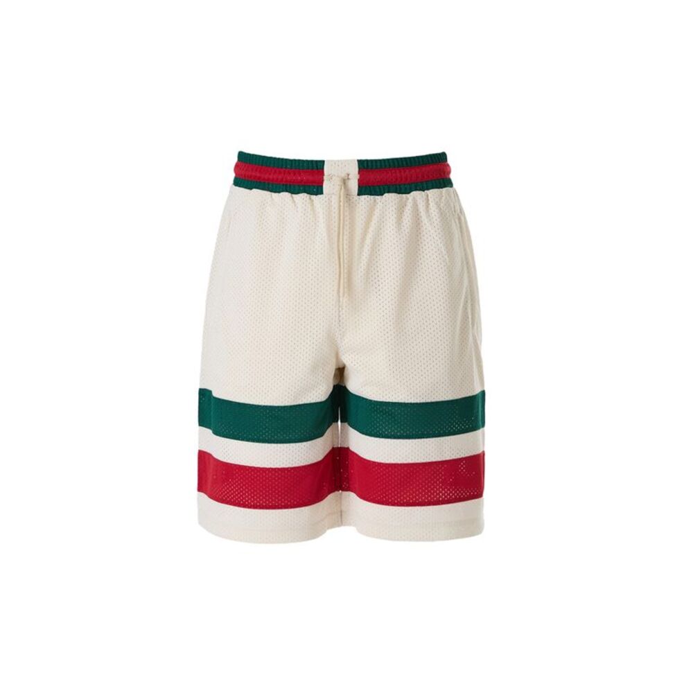 Gucci Cream polyester  Logo Men's Shorts